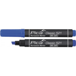 Marqueur permanent classique bleu Degrésuation 2-6 mm pointe conique PICA (Par 10)