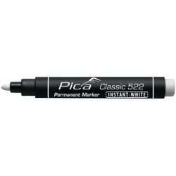 Marqueur permanent INSTANT WHITE blanc graduation 1-4 mm marqueur PICA (Par 10)