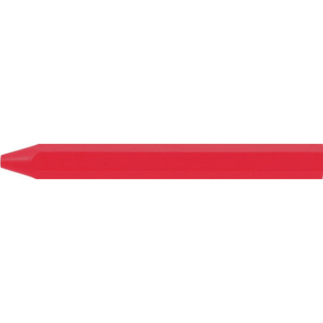 Craie de marquage Classic ECO 591 rouge sans emballage papier 12 pièces/boîte PI