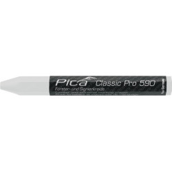 Craie de marquage Classic PRO 590 blanc av.emballage papier Pica Classic PRO 590 12 pièces/boîte PICA