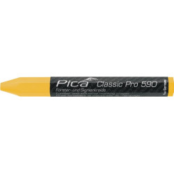 Craie de marquage Classic PRO 590 jaune av.emballage papier 12 pièces/boîte PICA
