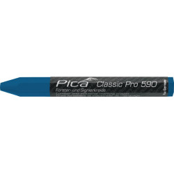 Craie de marquage Classic PRO 590 bleu av.emballage papier 12 pièces/boîte PICA