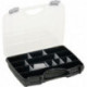 Mallette de rangement l.388xP290xH61 mm maxi. 25 comp. 21 cloisons sép. libres t