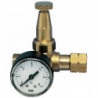 Petit détendeur à propane Mini avec manomètre 0,5-4 bar 6 kg/h W 21,8 x 1/14 po. LH KAYSER