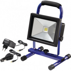 Projecteur à LED 20 W env. 1400 lm Li-Ion 4400 mAh 7,4 V IP65 PROMAT