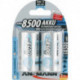 Batterie d´accumulateur maxE 12 V 8500 mAh R20-D-Mono HR20 2 2 pièces/blister A