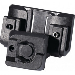 Support de casque PARASNAP Ultralux Pro Base l.65xP55xH45 mm à droite PARAT lampes de poche expl. PARAT
