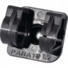 Support de casque PARASNAP Light holder SNAP-IN l.35xP30xH18 mm à gauche et à dr