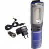 Lampe baladeuse à accu à LED 3,7 V 6700 mAh Li-Ion 10+3 W 220-1000 lm temps de chargement 4 h PROMAT