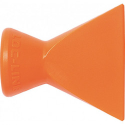 Buse plate taille 1/4 po. largeur 25 mm sachet de 2 pièces LOC-LINE