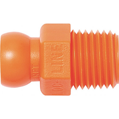 Raccord fileté taille 1/4 po. NPT R 1/4 sachet de 4 pièces LOC-LINE