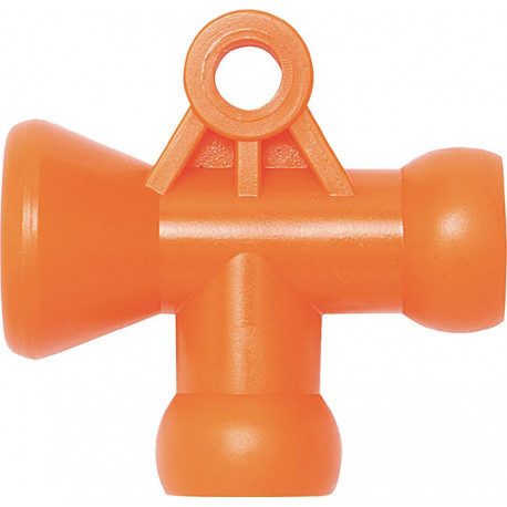 Connecteur T 1/4 po. sachet de 2 pièces LOC-LINE