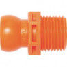 Raccord fileté taille 1/2 po. NPT R 1/2 sachet de 4 pièces LOC-LINE