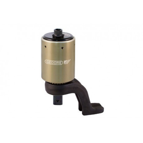 Multiplicateur de couple DVV-40Z 4000 Nm 1 po. alu ac bras de réaction contre-coudé forme Z GEDORE