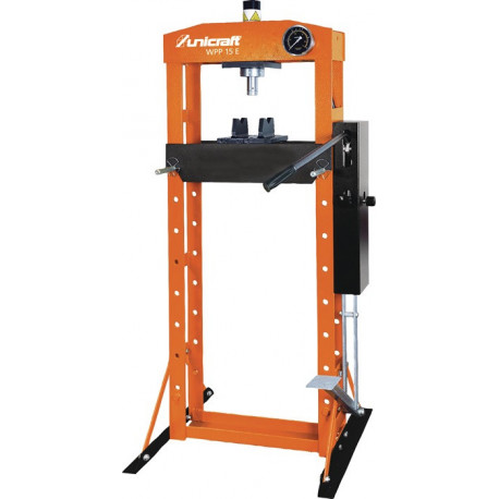 Presse d'établi WPP 15 E 15 t 160 mm mini. : 173/maxi. : 985 mm UNICRAFT