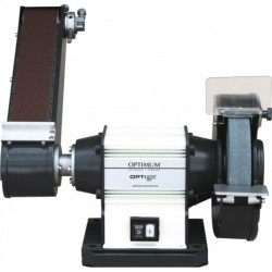 Ponceuse à bande combinée GU 20 S 75 x 762 mm 200 x 30 x 32 mm 600 W 2850 min-¹ OPTI-GRIND