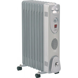 Radiateur électrique HRO 2009 niveau 1/2/3 : 0.8 / 1.2 / 2 kW à huile
