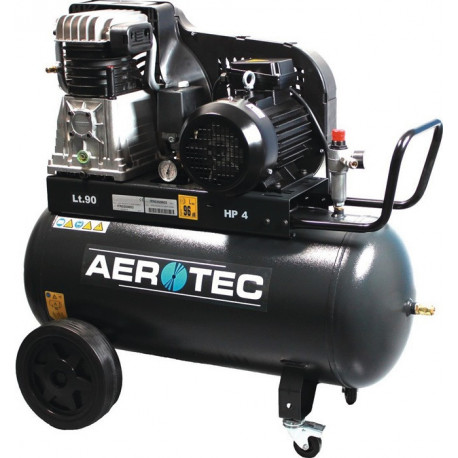 Compresseur Aerotec 650-90-15 bar 420 l/min 3,0 kW 90 l AEROTEC
