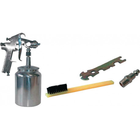 Pistolet à peinture à air comprimé Kit-Line HVLP 1 l 130-200 l/min 2-3 bar AEROTEC