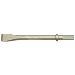 Burin plat SS 20 K longueur totale 140 mm l. de lame 20 mm 6 pans de 11 mm RODCRAFT