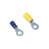 Cosse de câble à anneau coupe trans. 40-60 mm² trou bride M6 jaune 100 pièces/