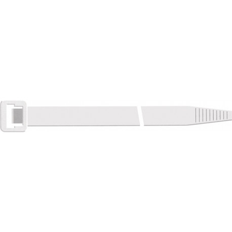Serre cables longueur 1330 mm largeur 9 mm polyamide nature 50 piècesh