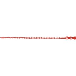 Serre cables Click Tie® longueur 650 mm largeur 56 mm polyamide rouge 100 unités