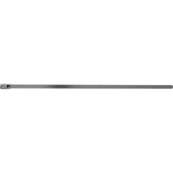 Collier de câblage longueur 200 mm largeur 4,6 mm acier inoxydable 100 pièces/sachet