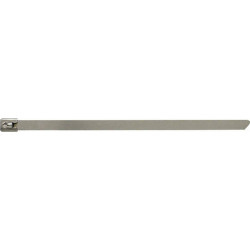 Serre cables longueur 360 mm largeur 79 mm acier inoxydable 100 pièces