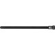 Serre cables longueur 300 mm largeur 48 mm polyamide noir 100 piècesh