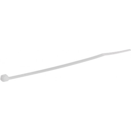 Collier de câblage longueur 100 mm largeur 2,5 mm polyamide nature 100 pièces/sachet PROMAT