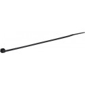 Serre cables longueur 200 mm largeur 36 mm polyamide noir résistant aux UV - 100 unités