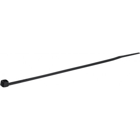 Serre cables longueur 200 mm largeur 48 mm polyamide noir résistant aux UV - 100 unités
