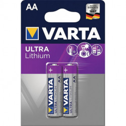 Batterie ULTRA Lithium 15 V AA Mignon 2900 mAh FR14505 6106 2 pièce/blister VAR