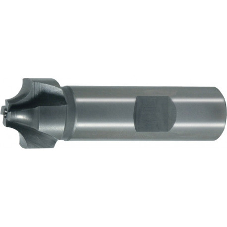 Fraise à profiler quart de cercle DIN 6518 B type N rayon 5 mm D. nominal 16 mm