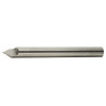 Fraise à graver profilé D D. 2 mm carbure monobloc Longueur totale 40 mm WERNER WILKE (Par 5)