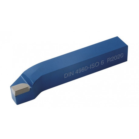 Outil à charioter les côtés DIN 4980 ISO6 16 x 16 mm à gauche WILKE (Par 5)
