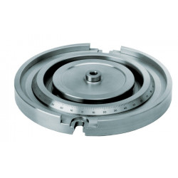Base pivotante standard pour largeur de mâchoire 113 mm pour taille RB 2 RöhM