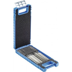 Jeu de limes aiguilles diamantées longueur 140 mm 11 pièces D 181 PFERD