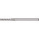 Petite fraise sur tige forme ZYAS D. 2 mm L. tête 10 mm D. de la tige 3 mm carbure engrènement 3 PLUS PFERD