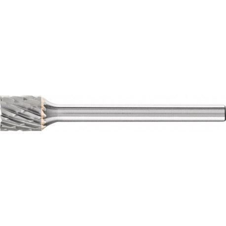 Petite Fraise sur tige forme ZYAS D. 6 mm L. tête 7 mm D. de la tige 3 mm carbur