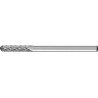 Petite Fraise sur tige forme WRC D. 3 mm L. tête 13 mm D. de la tige 3 mm carbur