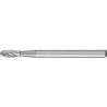 Petite fraise sur tige forme TRE D. 3 mm L. tête 7 mm D. de la tige 3 mm carbure engrènement 3 PLUS PFERD