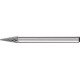 Petite fraise sur tige forme SKM D. 3 mm L. tête 7 mm D. de la tige 3 mm carbure engrènement 3 PLUS PFERD