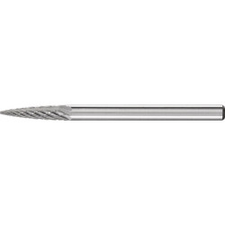 Petite Fraise sur tige forme SPG D. 3 mm L. tête 13 mm D. de la tige 3 mm carbur
