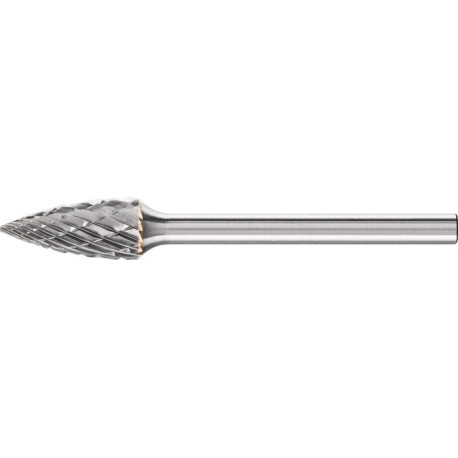 Petite Fraise sur tige forme SPG D. 6 mm L. tête 13 mm D. de la tige 3 mm carbur