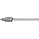 Petite Fraise sur tige forme SPG D. 6 mm L. tête 13 mm D. de la tige 3 mm carbur