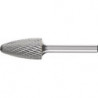 Fraise sur tige RBF D.16mm Tête-L.30mm Arbre-D.6mm HM carbure engrènement 3 PLUS PFERD