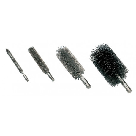 Écouvillon longueur 160 mm D. 28 mm acier Longueur garniture 100 mm hélice doubl