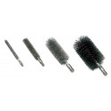 Écouvillon longueur 160 mm D. 28 mm acier Longueur garniture 100 mm hélice doubl
